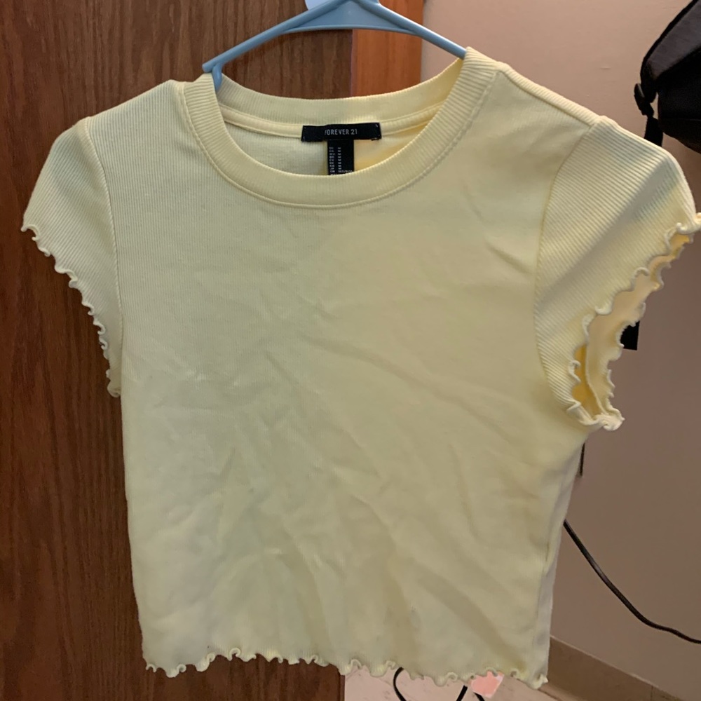 Yellow t shirt